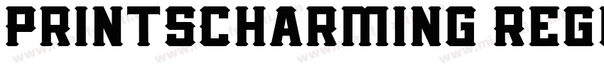 PrintsCharming Regul字体转换